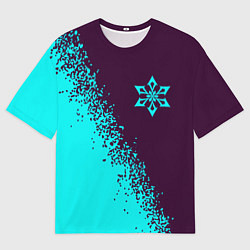 Мужская футболка оверсайз ГЕНШИН ИМПАКТ - КРИО Арт