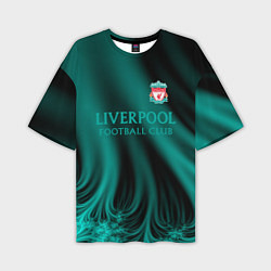Футболка оверсайз мужская Liverpool спорт, цвет: 3D-принт