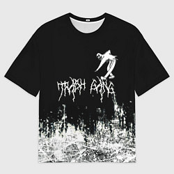 Мужская футболка оверсайз Ghostemane Mercury Trash Gang Гостмейн Призрак гра