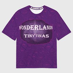 Футболка оверсайз мужская Tiny Tinas Wonderlands Галактика, цвет: 3D-принт
