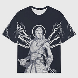 Футболка оверсайз мужская Великолепная Элой, цвет: 3D-принт