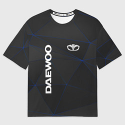 Футболка оверсайз мужская DAEWOO Automobile, цвет: 3D-принт