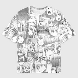 Футболка оверсайз мужская Волчица и пряности pattern, цвет: 3D-принт