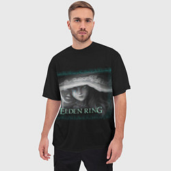 Футболка оверсайз мужская Elden Ring: Ведьма, цвет: 3D-принт — фото 2