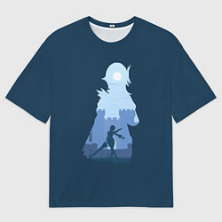 Футболка оверсайз мужская Танцующий рыцарь Эола, цвет: 3D-принт