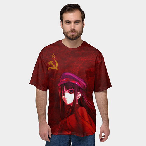 Мужская футболка оверсайз 9 мая День победы / 3D-принт – фото 3