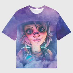 Футболка оверсайз мужская Тайни Тина, цвет: 3D-принт