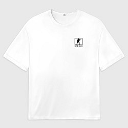 Футболка оверсайз мужская CS:GO - Defuse Angel Graffiti, цвет: 3D-принт