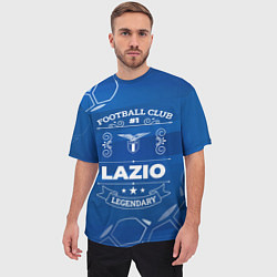 Футболка оверсайз мужская Lazio FC 1, цвет: 3D-принт — фото 2