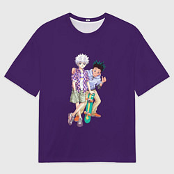 Футболка оверсайз мужская Killua Zoldyck, цвет: 3D-принт