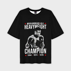 Футболка оверсайз мужская MUHAMMAD ALI МУХАММЕД АЛИ, цвет: 3D-принт