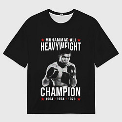 Футболка оверсайз мужская MUHAMMAD ALI МУХАММЕД АЛИ, цвет: 3D-принт