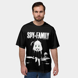 Футболка оверсайз мужская Аня Форджер Семья Шпиона Spy x Family, цвет: 3D-принт — фото 2