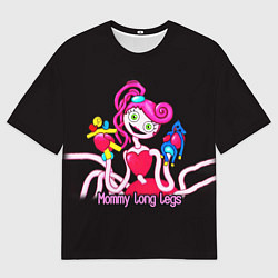 Футболка оверсайз мужская POPPY PLAYTIME Mommy long legs, цвет: 3D-принт