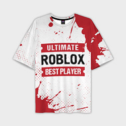 Футболка оверсайз мужская Roblox Ultimate, цвет: 3D-принт