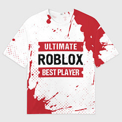 Футболка оверсайз мужская Roblox Ultimate, цвет: 3D-принт