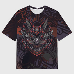 Футболка оверсайз мужская Крол Маска крола, цвет: 3D-принт