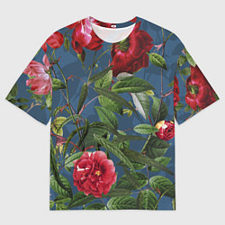 Футболка оверсайз мужская Цветы Розы В Саду, цвет: 3D-принт