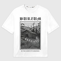 Футболка оверсайз мужская In the arms of darkness - Burzum, цвет: 3D-принт