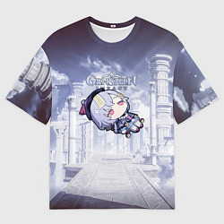 Футболка оверсайз мужская Genshin Impact - Qiqi, цвет: 3D-принт