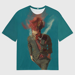 Мужская футболка оверсайз Эн art