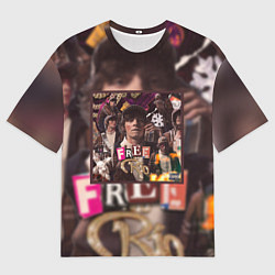 Футболка оверсайз мужская OG BUDA FREERIO, цвет: 3D-принт