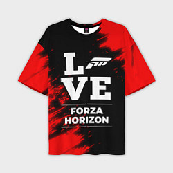 Футболка оверсайз мужская Forza Horizon Love Классика, цвет: 3D-принт