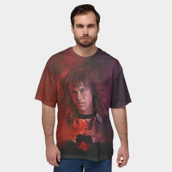 Футболка оверсайз мужская Eddie Munson, цвет: 3D-принт — фото 2