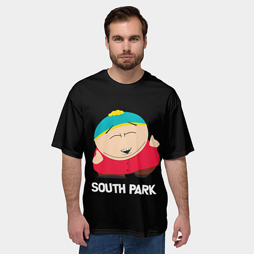 Мужская футболка оверсайз Южный парк - Эрик Eric танцует / 3D-принт – фото 3