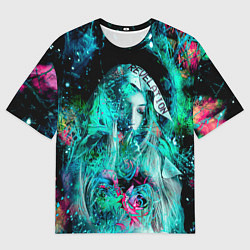 Футболка оверсайз мужская Revelation Moon, цвет: 3D-принт
