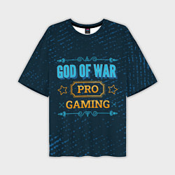 Футболка оверсайз мужская Игра God of War: PRO Gaming, цвет: 3D-принт
