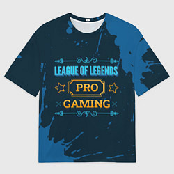 Футболка оверсайз мужская Игра League of Legends: PRO Gaming, цвет: 3D-принт