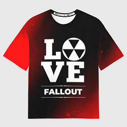 Футболка оверсайз мужская Fallout Love Классика, цвет: 3D-принт