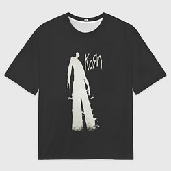 Футболка оверсайз мужская Группа KoЯn Korn, цвет: 3D-принт