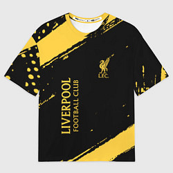 Мужская футболка оверсайз Liverpool fc ливерпуль фс