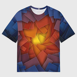 Футболка оверсайз мужская Личный лабиринт, цвет: 3D-принт