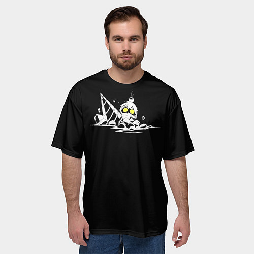 Мужская футболка оверсайз Simon from Gurren-Lagann / 3D-принт – фото 3