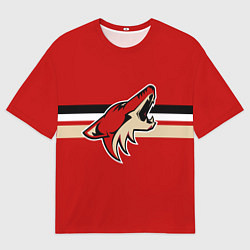 Футболка оверсайз мужская Аризона Койотис форма, цвет: 3D-принт