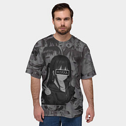 Футболка оверсайз мужская Hiкка, цвет: 3D-принт — фото 2