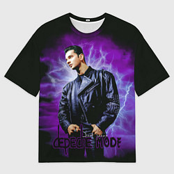 Футболка оверсайз мужская Depeche Mode - Dave Gahan, цвет: 3D-принт