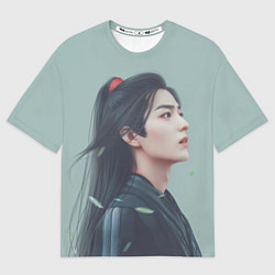 Футболка оверсайз мужская Неукротимый Вей Ин, цвет: 3D-принт