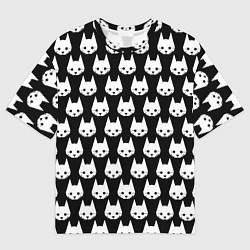 Мужская футболка оверсайз Stray Pattern