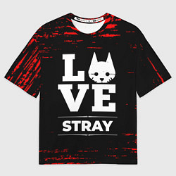 Футболка оверсайз мужская Stray Love Классика, цвет: 3D-принт