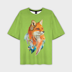 Футболка оверсайз мужская Fox patrikeevna, цвет: 3D-принт
