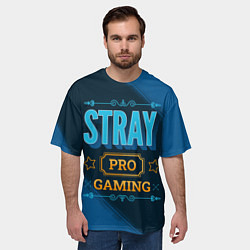Футболка оверсайз мужская Игра Stray: pro gaming, цвет: 3D-принт — фото 2