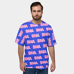 Футболка оверсайз мужская Brand new animal art, цвет: 3D-принт — фото 2