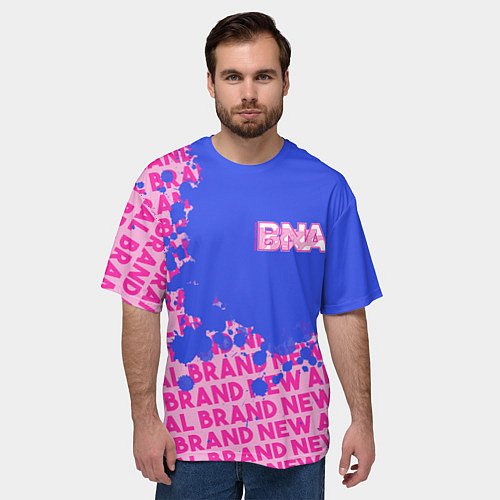 Мужская футболка оверсайз Совершенно новое животное арт / 3D-принт – фото 3