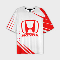 Футболка оверсайз мужская Honda - sport, цвет: 3D-принт