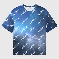 Футболка оверсайз мужская The Expanse pattern, цвет: 3D-принт