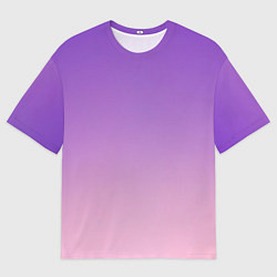 Футболка оверсайз мужская Раннее утро, цвет: 3D-принт